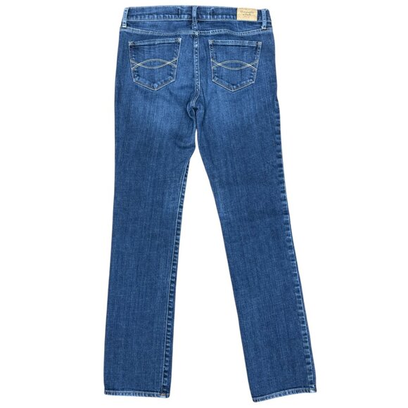 EUC Women's ABERCROMBIE & FITCH Erin Slim Perfect Stretch Jeans | Size 28/6R - Picture 3 of 10